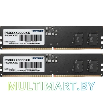 Оперативная память Patriot Signature 2x8GB DDR5 PC5-38400 (PSD516G4800K)